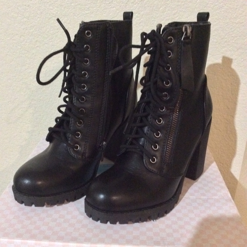 Black boots
